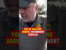 Border Patrol Pushes Journalist Off Property!