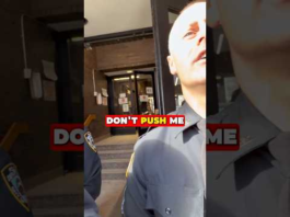 Pushed Out Of NYPD Precinct!